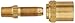 Dixon BN32RU62 Brass Reusable Fitting, Adapter, 1/4