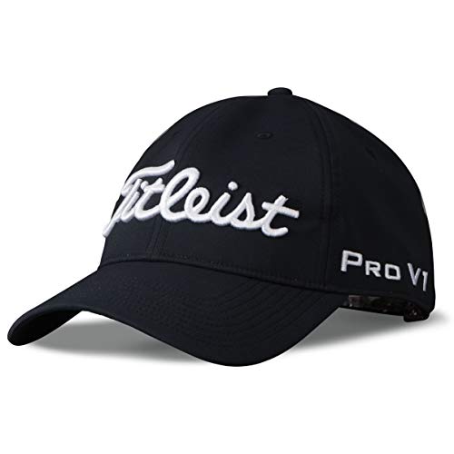 Titleist Men's Tour Performance Golf Hat, Staff Black/White Pricepulse