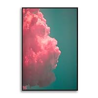 Framed Canvas Wall Art Clouds and Colors Canvas Prints Home Artwork Decoration for Living Room,Bedroom - 16x24 inches
