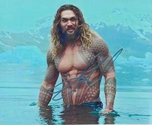 Jason Momoa As Aquaman Signed 8x10 Promo Photo At Amazon S