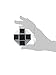 ShengShou Magic Snake White & Black Twisty Puzzle