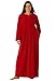 Only Necessities Women's Plus Size Long Chenille Robe