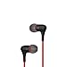 Mrice E300 3.5mm Jack In-Ear Stereo Earphones with 3 Different Size Ear Inserts (Black, Retail Packaging)