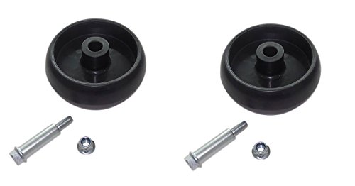 Kumar Bros USA New Two (2) Deck Wheels W/Bolt & Nut Fits John Deere Z355R Z375R Z425 Z435