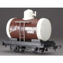 Bachmann Industries Li'L Big Haulers Caboose G-Scale Short Line Railroad with Blue/Silver Roof, Large