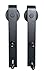 EWEI'S Homewares 6-Feet Country Steel Sliding Barn Door Hardware - Black