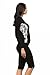 Private Island Women UPF 50+ Beach Board Shorts Pants Swimsuit Bathing Swim Rash Guard Yoga Bottom (M, Black-RSP)