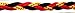 It's Ridic! No Slip Grip/Non-Slip Sports/Athletic Nylon Triple Braided Sports Headband (RED | Black | Softball Seam) One Size