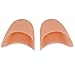 Footful 1 Pair Gel Toe Caps Pads Protector for Pointed Ballet Shoes Nude