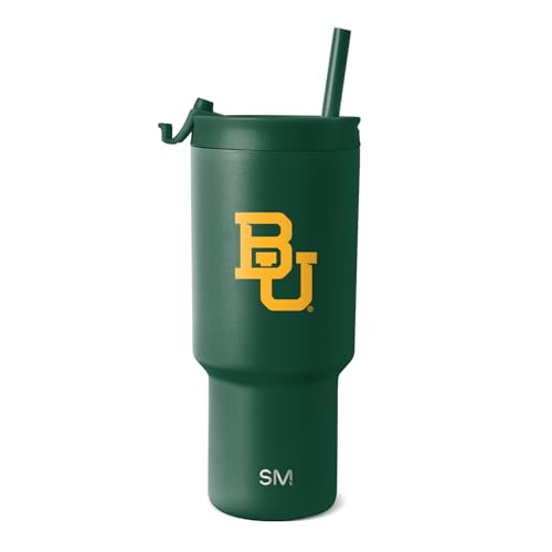 Simple Modern Baylor Bears Tumbler with Straw | 30oz | Collegiate