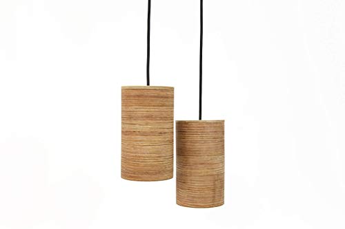 Wood Lamp, Pendant Light, Wooden Lamp, Pendant Lamp, Ceiling Light, Hanging Lamp, Chandelier Lighting, Pendant Lighting, Rustic Home Decor - Thumbnail 5