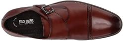 STACY ADAMS mens Desmond Cap Toe Monk Strap