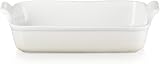 Le Creuset Heritage Rectangular Dish Stoneware 32 cm Meringue 71102327160001