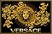 purenet Versace Abstract Art On Canvas Made in The US (12X16)