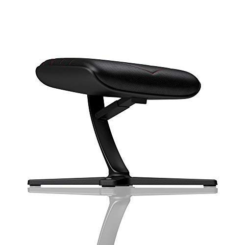 noblechairs-Poggiapiedi-per-sedie-da-Gaming-Sedie-da-Ufficio-PU-Ecopelle-Poggiapiedi-Girevole-a-360--Ribaltabile-Fino-a-57--NeroRosso