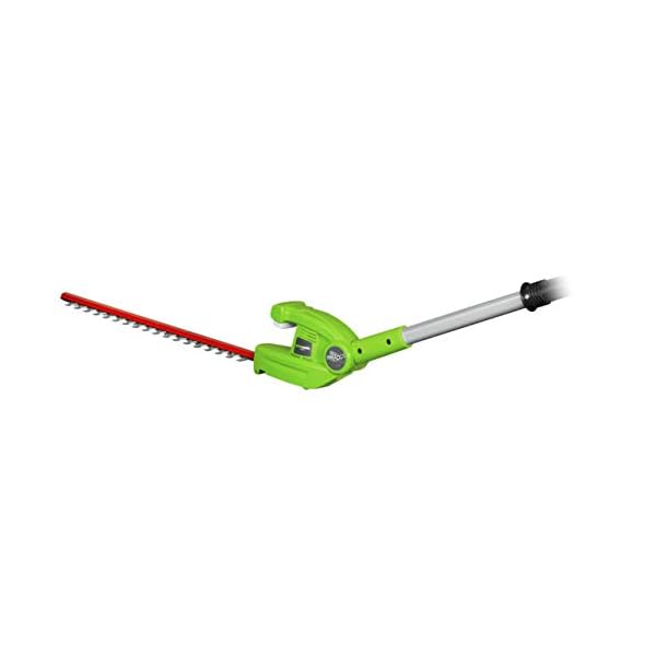 Greenworks G24PSHK2 2-in-1 Akku Stabheckenschere & Akku Hochentaster mit Schultergurt, Astsäge 20 cm Klinge… – Bild 4