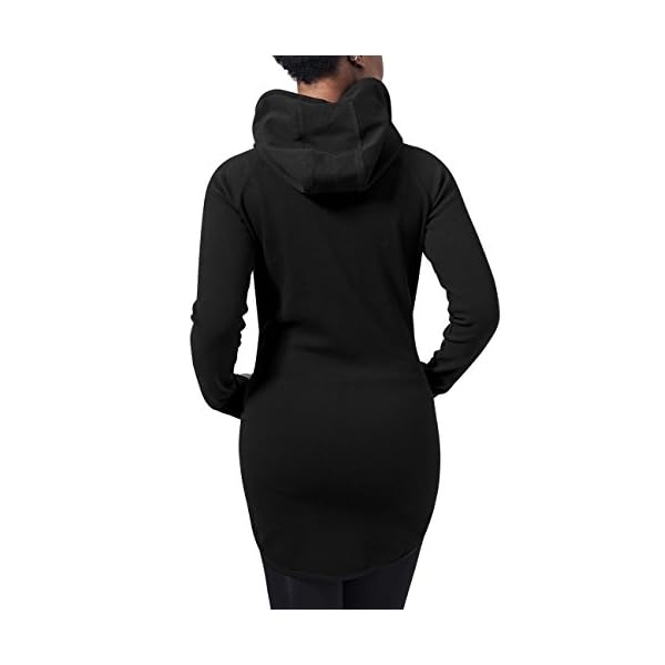 Urban Classics Damen Ladies Athletic Interlock Zip Hoody – Bild 3