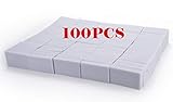 Xinnio 100pcs Magic Sponge Eraser Melamine Cleaner Gray Multi-Functional Cleanin