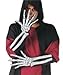 Skeleton Hand Gloves with Bone Sleeve