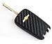 Chevy Cruze Carbon Fiber Styling Remote Key Chain Protective Cover Holder Emblem Black Sticker Brand New