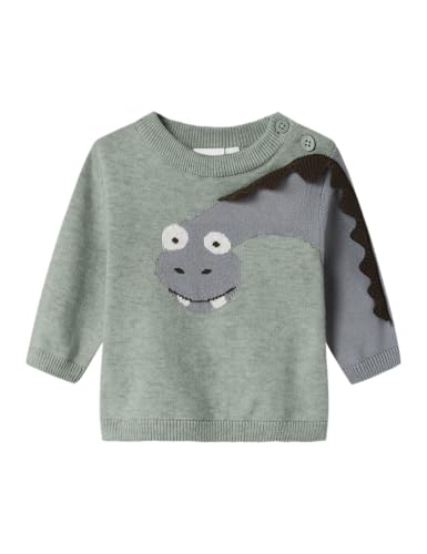 NAME IT Nbmnutti LS Knit, Giadeite, 80 Uomo