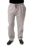 At The Buzzer Fleece Sweatpants for Men with 3 Zipper Pockets