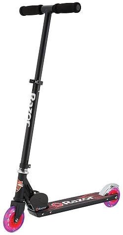 Razor Light U Wheels Black Label A Scooter - Red by Razor Black Label