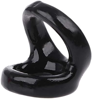 Amorr Men O Rings Collars Delay O Silicone Fitness Circles Rings -Black 002110