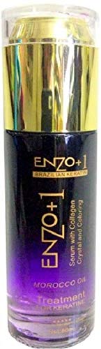 Buy Enzo 1 Brazilian Keratin Hair Serum With Collagen 80 Ml Online At Low Prices In India Amazon In