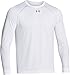 Under Armour Mens Locker Long Sleeve T-Shirt Medium White