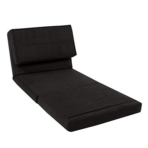Best Choice Products Convertible Sleeper Chair Bed (Black) Buy Online in UAE. Home Garden
