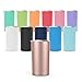 Maars Drinkware 12 oz Double Wall for Coffee, Tea, Juice Travel Friendly, Compact Size, 1 Pack, Carnation Pink