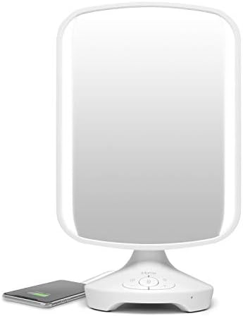 iHome 7" x 9" Reflect ll iCVBT3 Adjustable Vanity Mirror