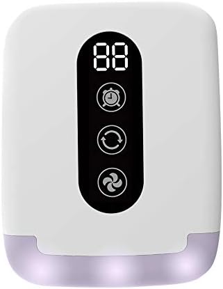 Taotuo Mini Ozone Generator, Plug-in Air Purifier with Three Working Modes, Touch Sensor Button for Warehouse, Kitchen, Office, Pet Room