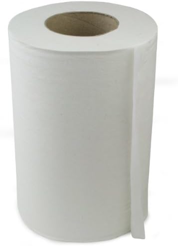 Mini Centre Feed Rolls White - Pack of 12