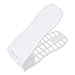 Best-topshop Adjustable Shoe Organizer Set Storage Space Saving Shoe Slots Rack Holder Double Layers Plastic Display Stand for Home Room Dorm Office School (Pack of 12 White)