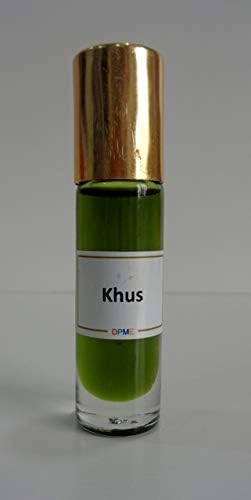 Khus, Vetiver Perfume Oil Exotic Long Lasting Roll on (12 ml)