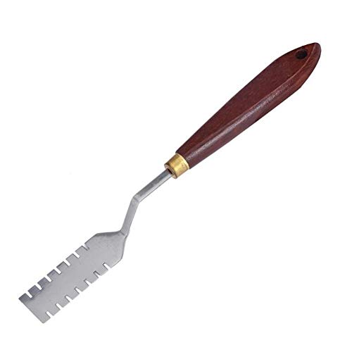 image for VAlink 5Pcs Palette Knife Set-Stainless Steel Paint Mixing Drawing Oil