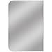 PME Plain Stainless Steel Side Scraper for Cake Decorating 5 x 3.5-inches