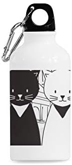 Amazon Hayo 水筒 動物の黒い猫 スポーツボトル ウォーターボトル 400ml 軽量 自転車 アウトドア 旅行 運動 登山用 おしゃれ 耐熱 耐冷 男女兼用 水筒 マグボトル オンライン通販