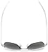 Randolph Aviator Square Sunglasses, 58, Bright Chrome, Bayonet, AGX Lenses