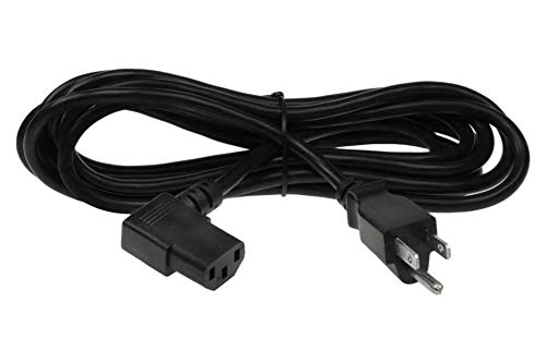 SF Cable 6ft Right Angle NEMA 5-15P to IEC 320 C13 Standard Power Cord, 18AWG Heavy-Duty AC Power Cable