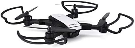 ZMH GPS Drone 2.4G FPV Smart RC Drone Foldable RC Quadcopter With Adjustable 720P/1080P HD Camera Real-Time Altitude Hold Follow M,1080P [Energy Class A]
