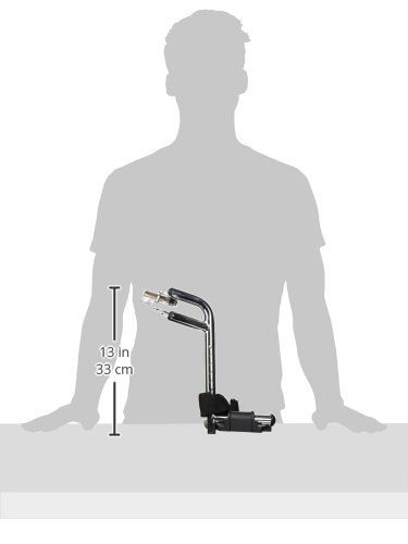 Drive Medical STDSF-TF Swing Away Footrests, Black