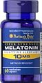 Puritan's Pride Super Strength Melatonin 10mg Rapid Release Capsules, 60-Count