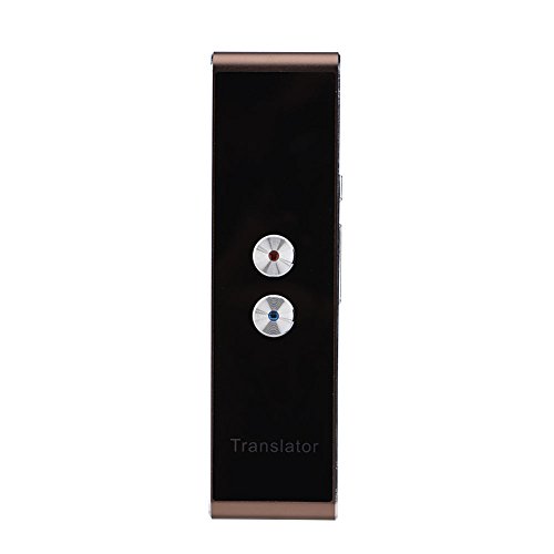 ASHATA Smart Language Translator Device, Portable Two-Way Real Time Multi-Language Voice Translator English Chinese French Spanish Japanese German 30 Languages for Travel Learning Business Meeting