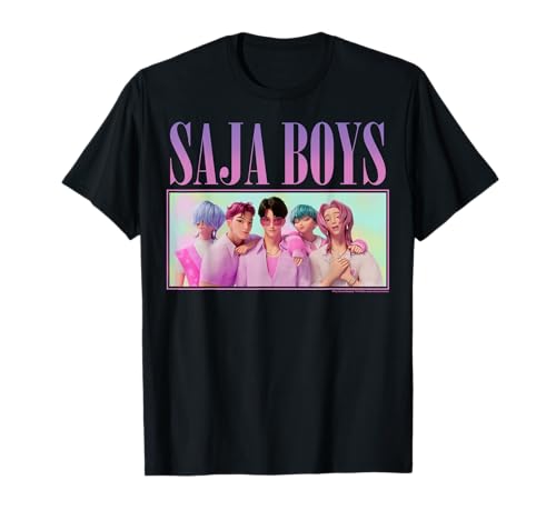 Kpop Demon Hunters Halloween Saja Boys Group Shot T-Shirt
