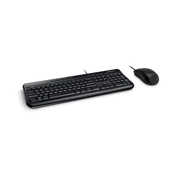 Microsoft-Wired-Desktop-600-Keyboard-and-Mouse-Set-UK-Layout-Black Microsoft Wired Desktop 600 Keyboard and Mouse Set, UK Layout - Black