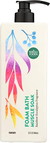 WHOLE FOODS MARKET Muscle Soak Foaming Bubble Bath, 32 Ounce
