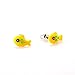 Minihope 9 Pair Sets Cute Sea Animals Hypoallergenic Nickel-free Stud Earrings Set For Kids Girl